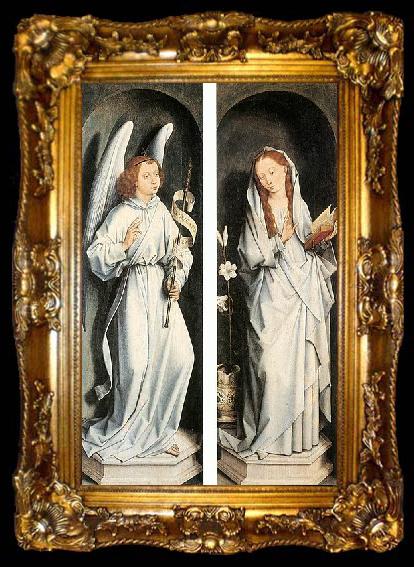 framed  Hans Memling The Annunciation, ta009-2